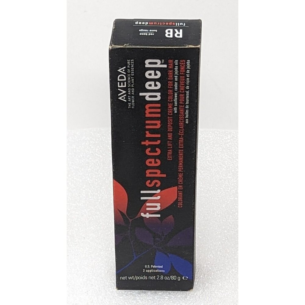 Aveda Full Spectrum Deep Creme Color for Dark Hair 2.8 oz RB Red Base